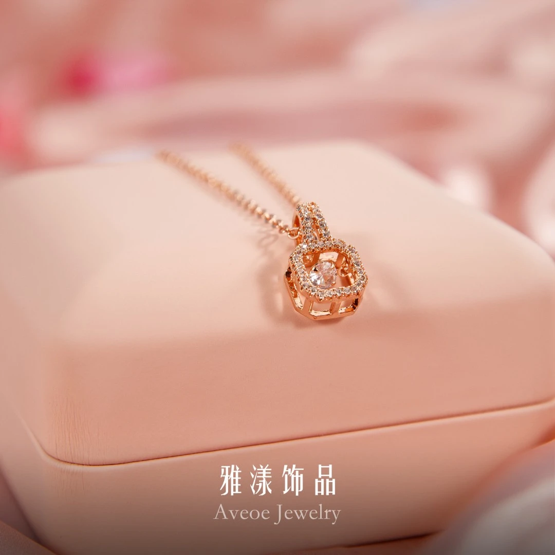 玻璃项链 气质包包项链4125-6
