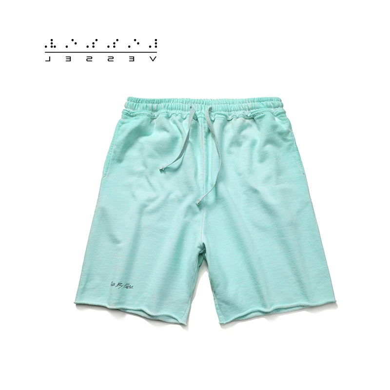 XVESSEL【刘雨昕同款】PBP复古做旧夏季潮流百搭休闲宽松运动短裤