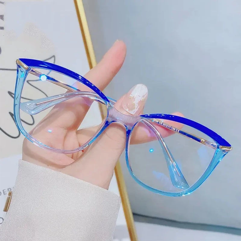 老花镜女时尚高清防蓝光中老年舒适优雅老人老光眼镜大框韩版复古