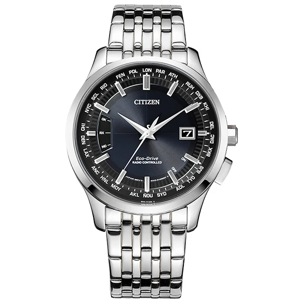 Citizen/西铁城光动能多局电波万年历手表多功能男表CB0150-62L