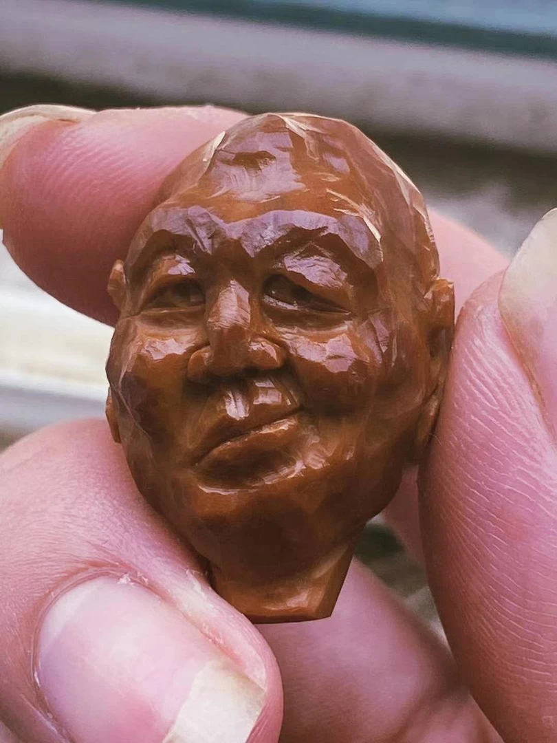 橄榄核雕纯手苏工