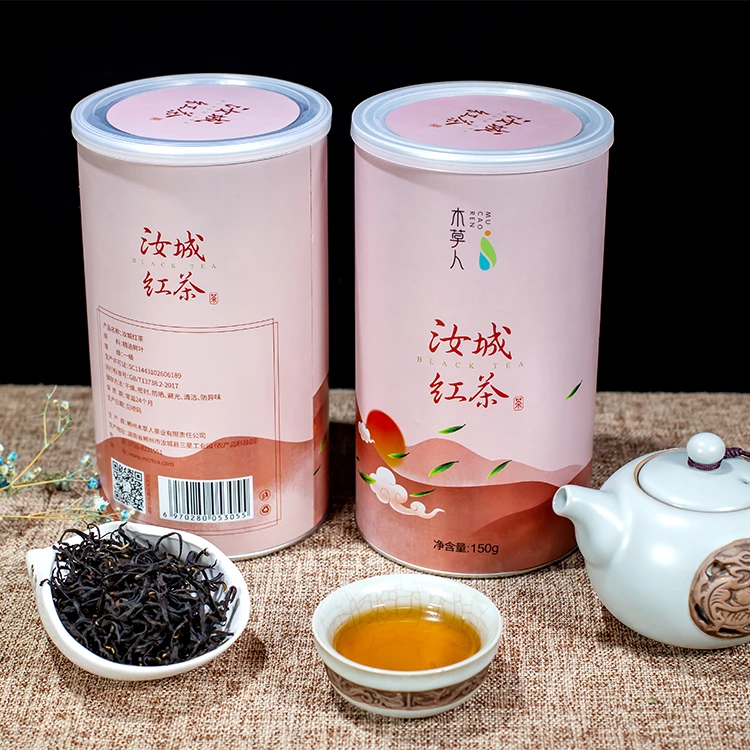 木草人茶叶汝城红茶浓香型红罐装150g精选甘甜回味冲泡醇厚香甜