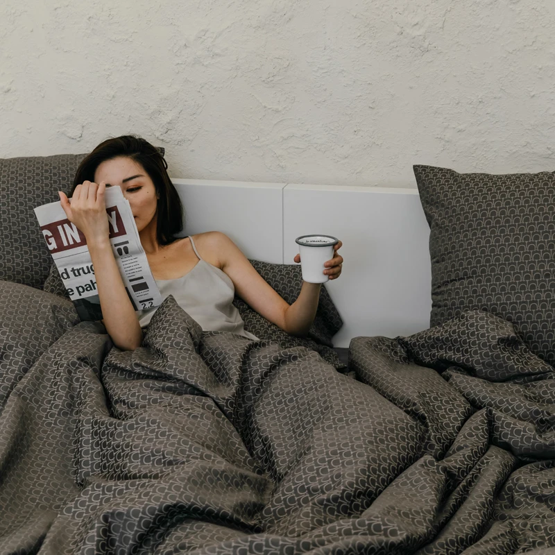 CeConcert音色家居高档轻奢主义色织提花秋冬磨毛四件套 轻奢年轻