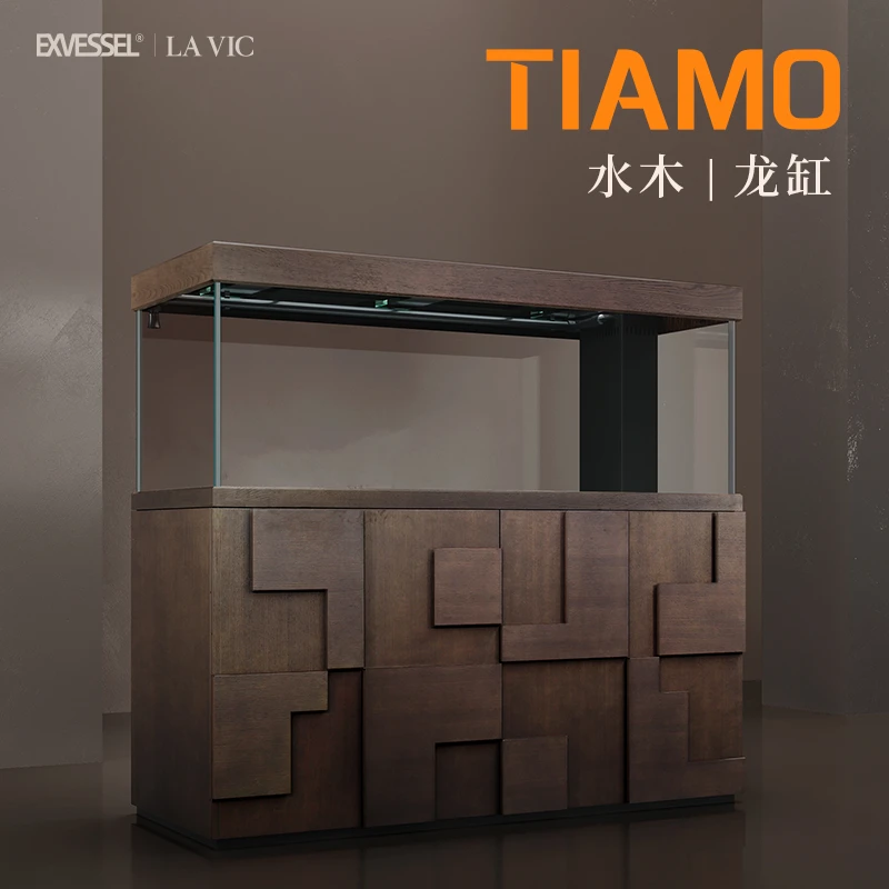EXVESSEL/久鼎鱼缸久鼎鱼缸拉蔚LAVIC系列-水木龙魟缸（三色可选）
