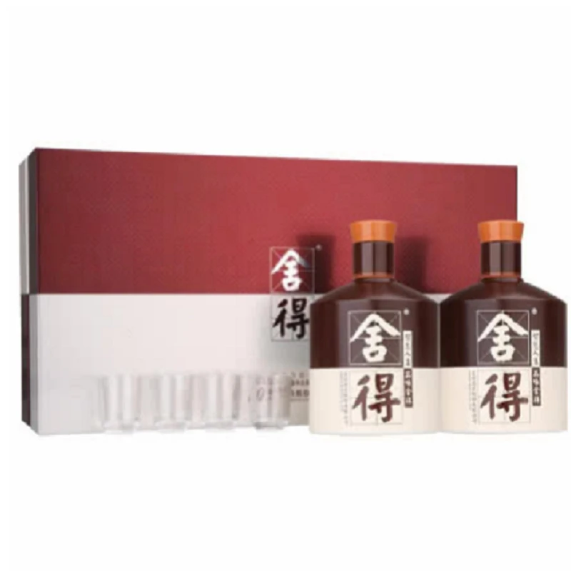 舍得酒 品味舍得礼盒装 浓香型白酒52度600ml*2
