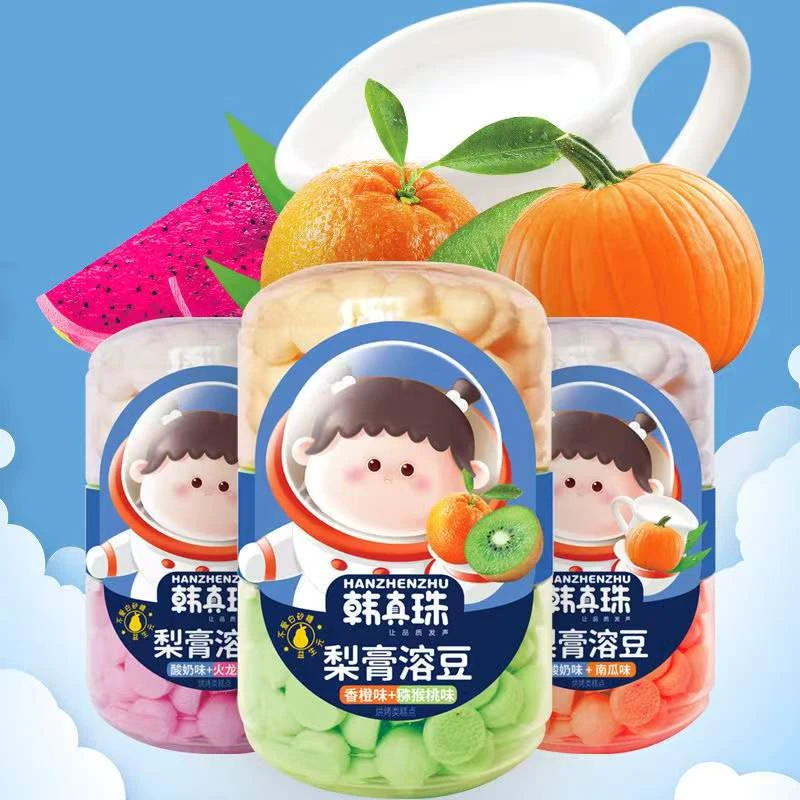 韩真珠溶豆宝宝零食入口即化24g/罐3221