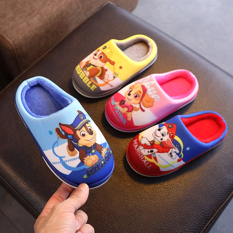 PAW PATROL/汪汪队立大功春秋室内家用防滑女孩宝宝卡通居家拖鞋