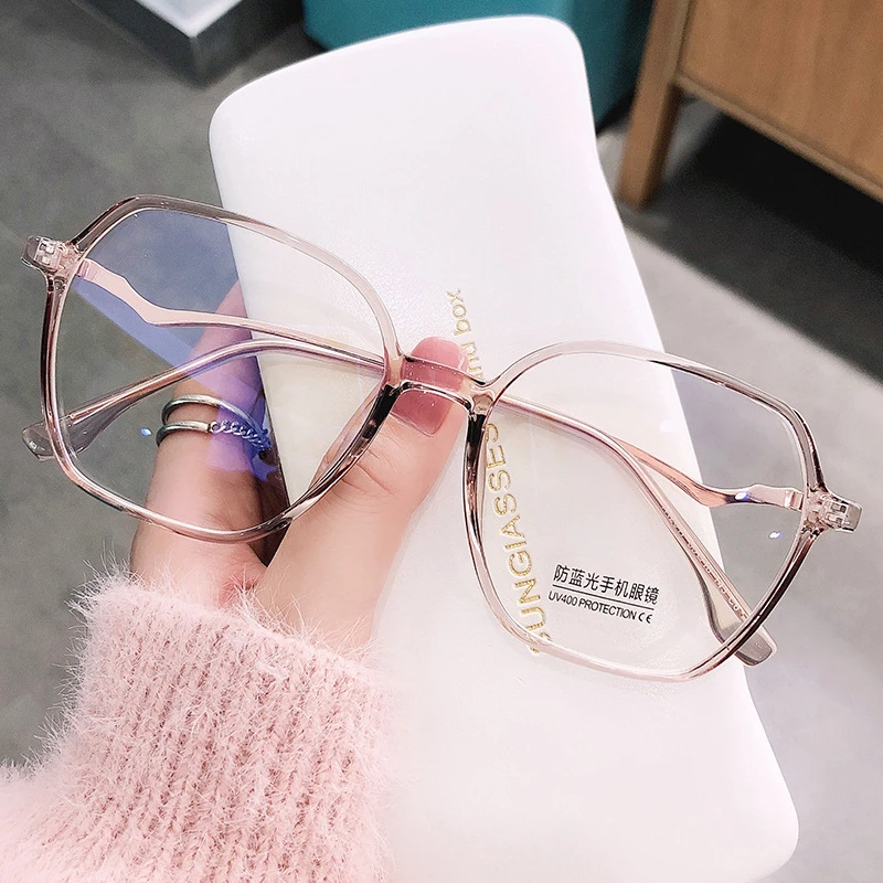 防蓝光眼镜女抗辐射电脑护眼平光眼镜网红素颜韩版潮近视眼睛