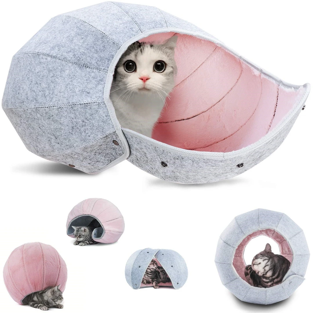 多功能可变形猫窝狗窝四季可用可折叠防刮宠物窝猫隧道猫洞猫帐篷