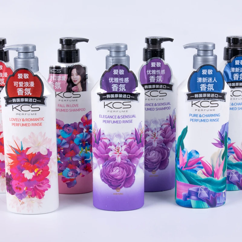 韩国KCS可希丝香水洗发水护发素持久留香香氛洗发护发素套装