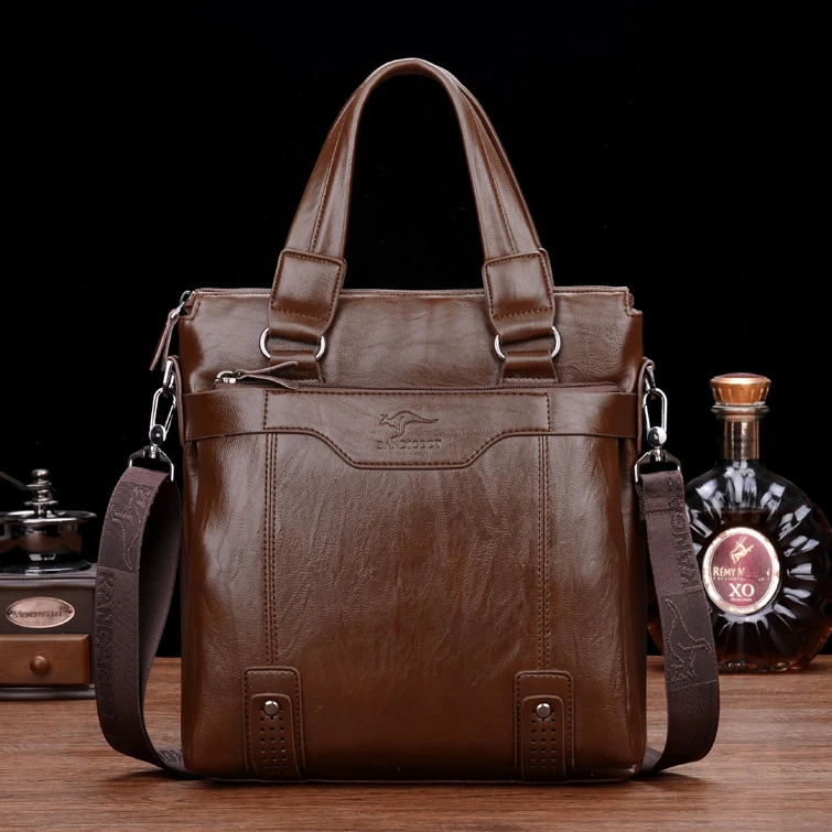 男包男士包包单肩斜挎包皮包手提包男竖款公文包男商务包