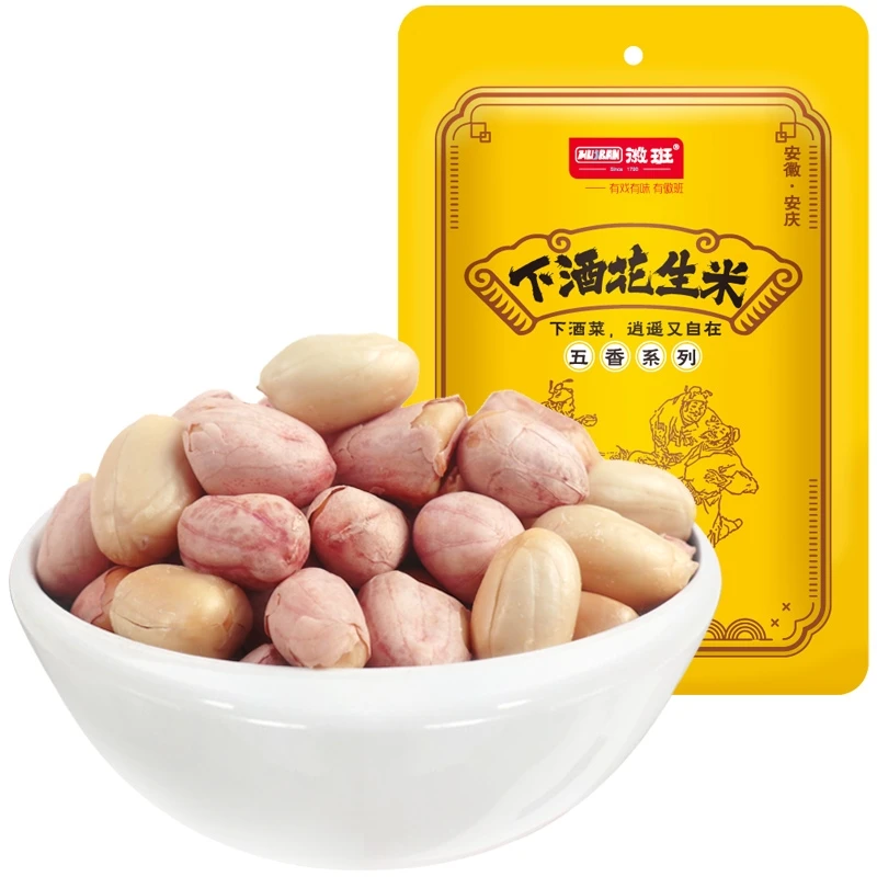 徽班下酒五香花生米安徽特产老奶奶多味非油炸零食炒货 200g/袋