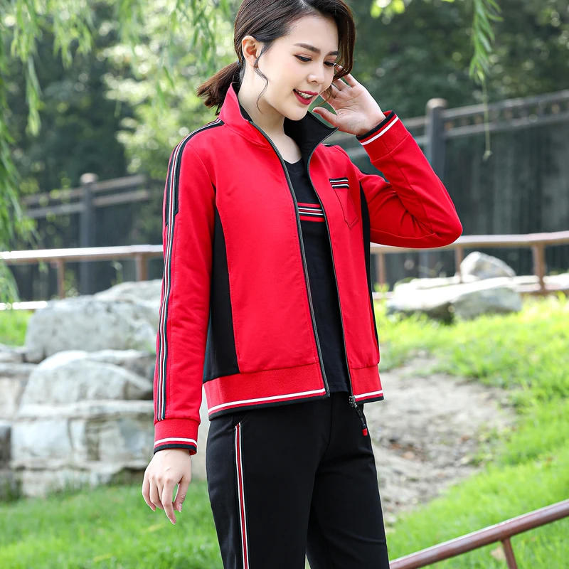 秋冬新款加厚运动服套装 S2271