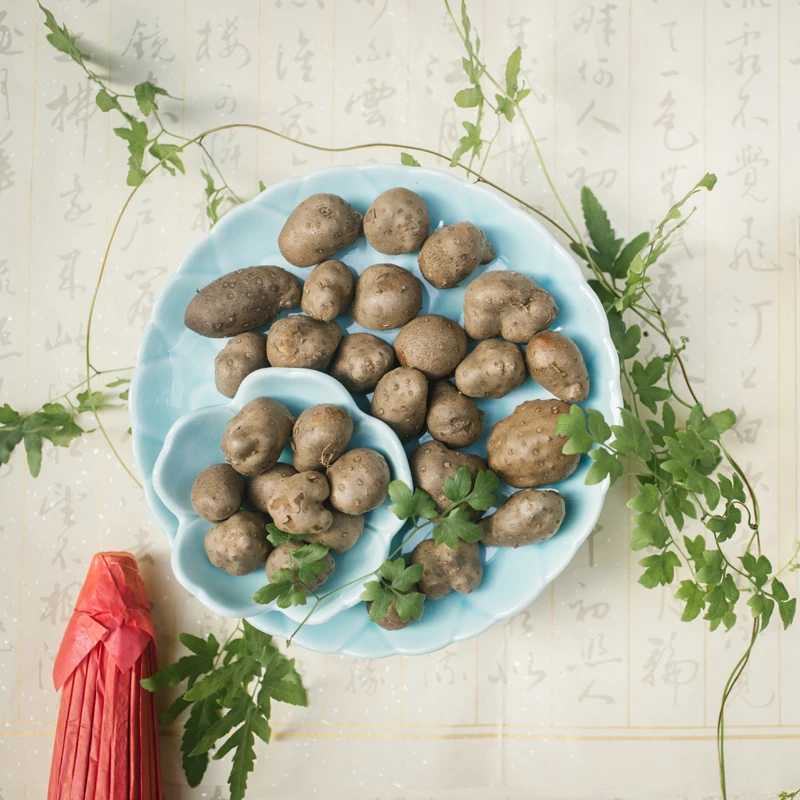 LS/绿参 2025年蠡县特产新鲜铁棍山药豆小号山药蛋净重5斤包邮