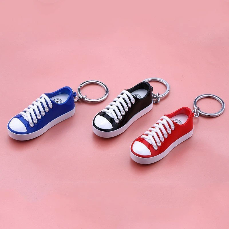 创意时尚布鞋打火机钥匙扣男女个性挂件电子点烟器 便携随身户外