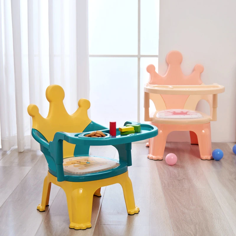 【ZB】宝宝吃饭餐椅凳子叫叫椅 一椅多用可当餐椅可当凳子罩衣套