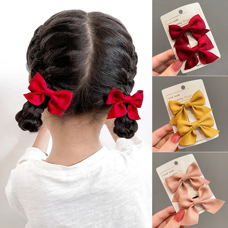 儿童发夹韩版发夹蝴蝶结头饰女孩发饰夏季网红女童宝宝通用发卡