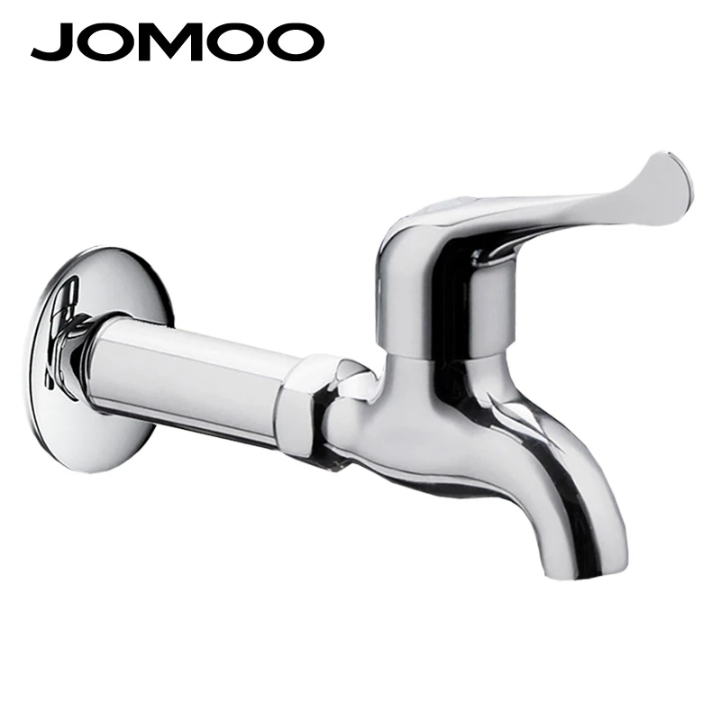 JOMOO/九牧快开单冷拖把池水龙头7118阳台自来水龙头加长款拖把池