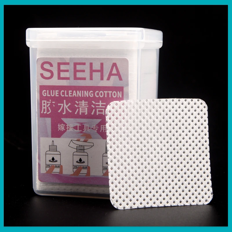 假睫毛辅助工具嫁接睫毛美睫师店用胶水瓶口擦清洁擦布便携擦洗