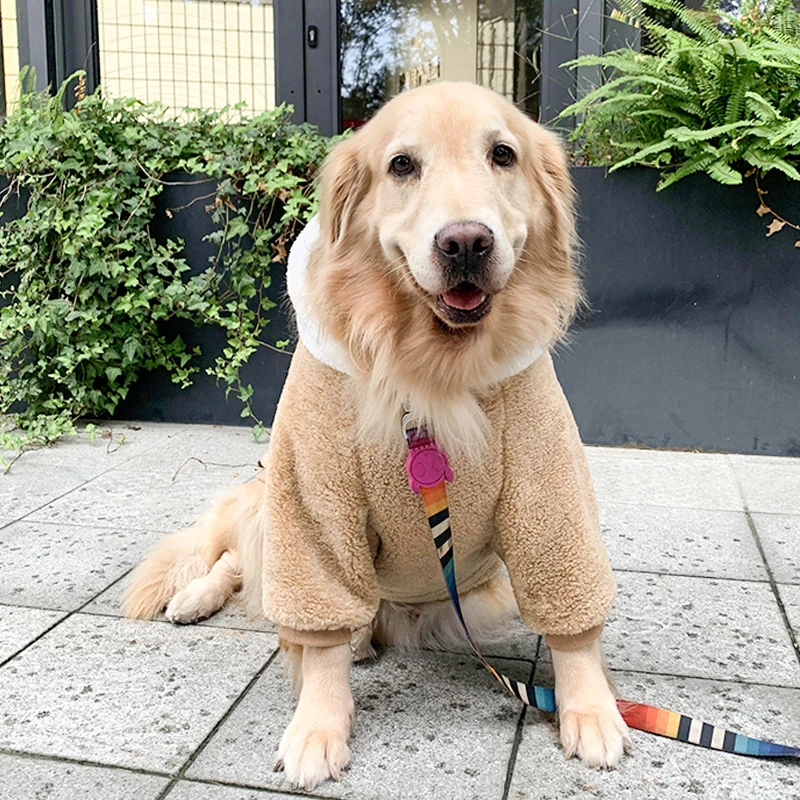 大狗狗衣服中型大型犬加厚金毛柴犬拉布拉多冬季萨摩耶边牧秋冬装
