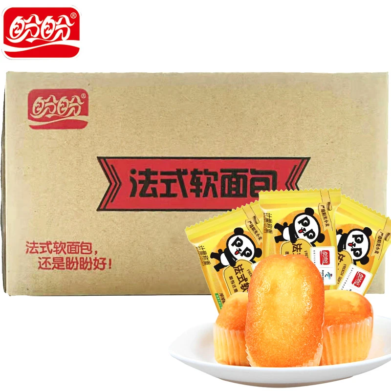 盼盼法式软面包360g早餐面包奶香味休闲零食D
