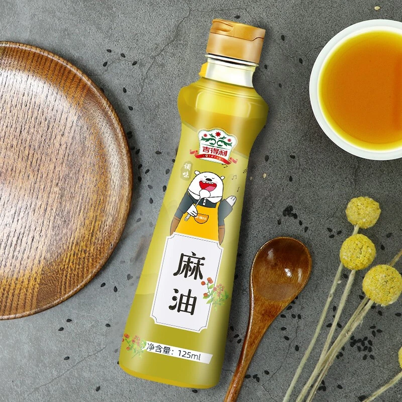 吉得利 调味油 麻油125ml/瓶 麻椒油凉拌 火锅 麻辣烫蘸料
