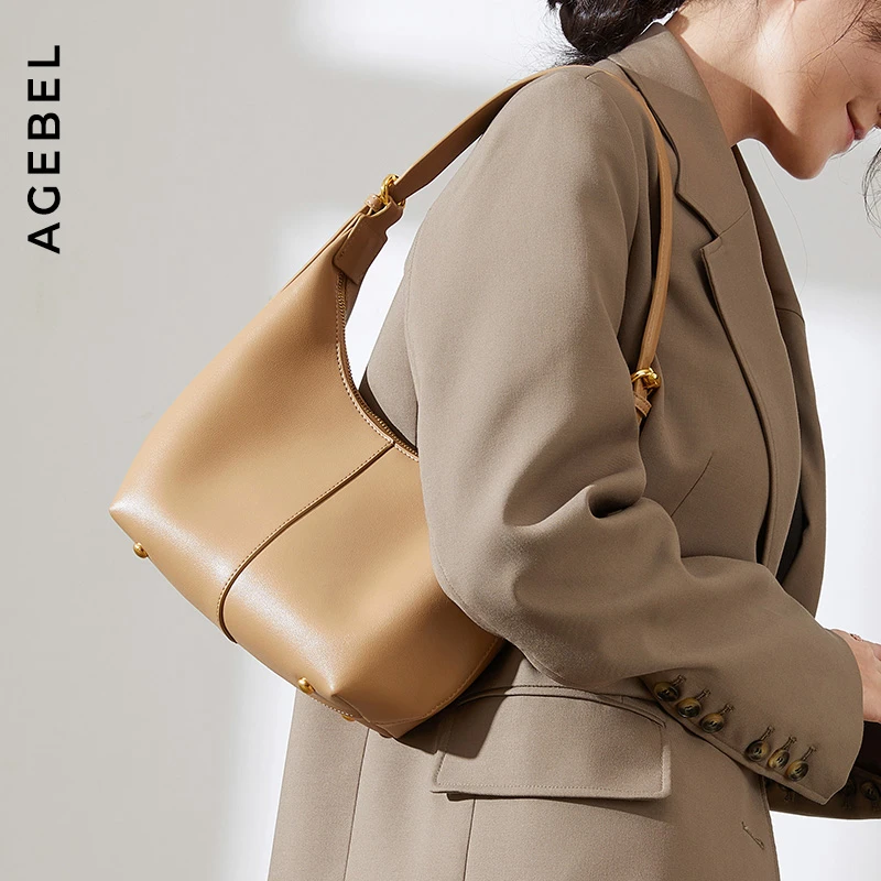 新款高级感女小众饺子包百搭通勤新月单肩斜挎女包简约休闲气质