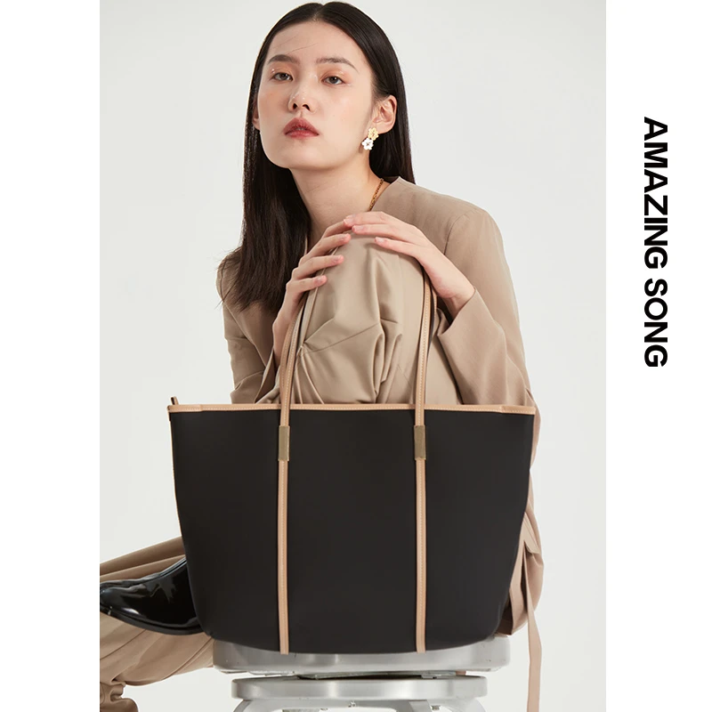 AMAZING SONG亚比该购物包小号手提单肩包大容量托特包