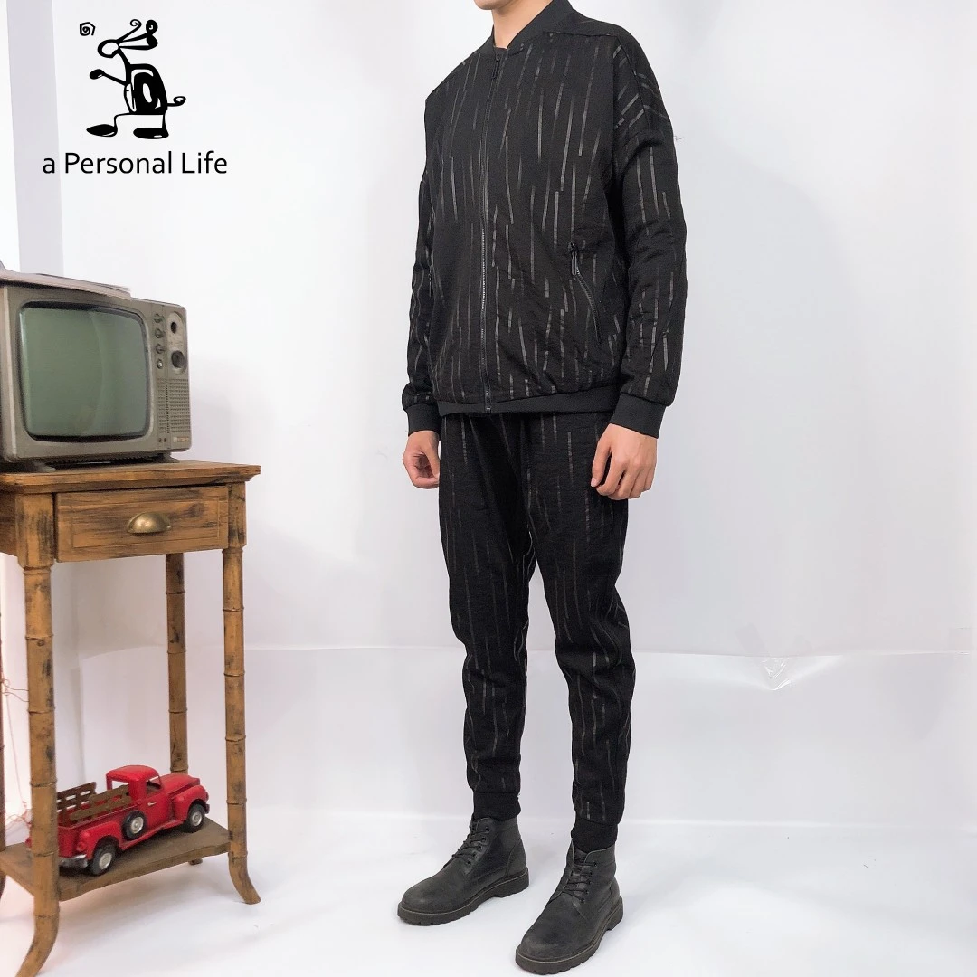 a ptrsons’s life/一个人的生活设计师/潮牌男装休闲套装TW5503