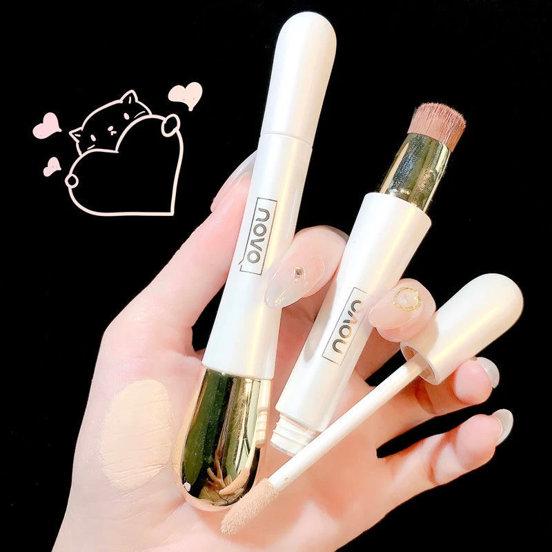 novo遮瑕液笔遮盖斑点脸部痘印痘痘黑眼圈神器遮暇膏女学生党素颜