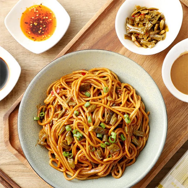 武汉热干面含调料麻酱酸豆角方便速食170g袋早餐碱面小吃劲道浓郁