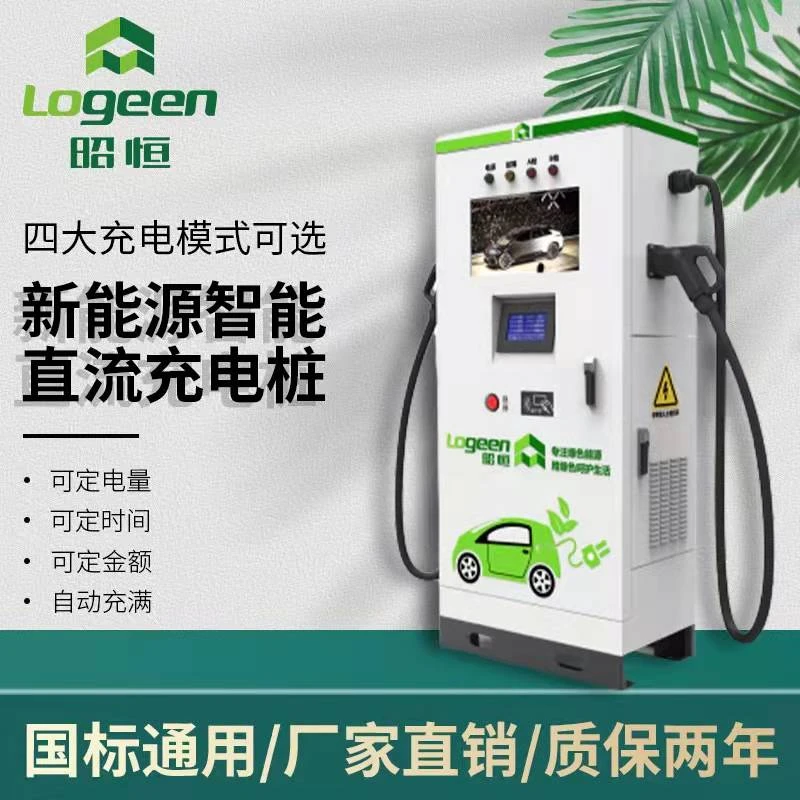 新能源60kw120kw180kw一体式双枪汽车直流充电桩商用运营电动昭恒