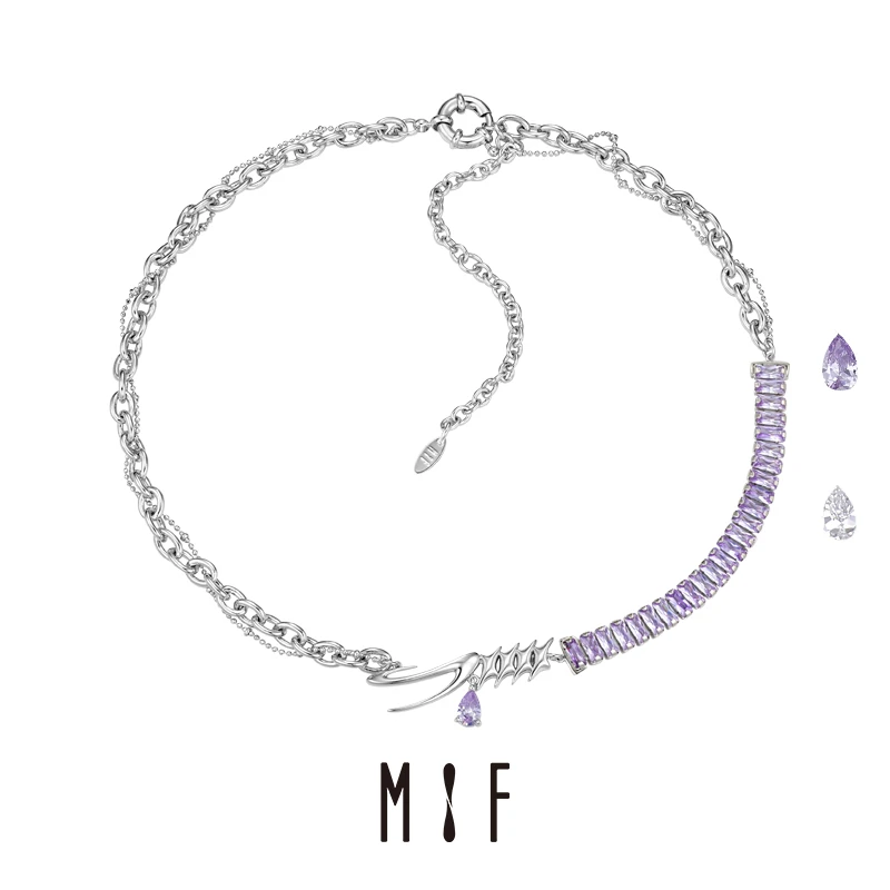铜合金项链 MIF 电光花火系列 电光S项链 MQ210927