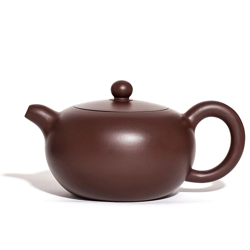 壶永年紫泥圆珠宜兴全手工紫砂壶大容量原矿纯手工茶具陶瓷茶壶
