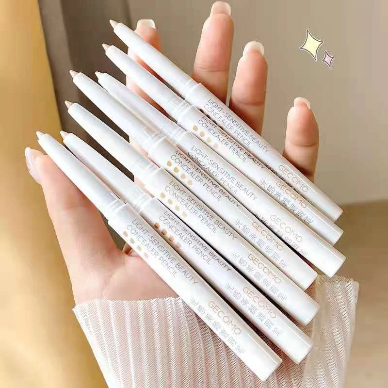 格蒙眉毛遮瑕修饰笔修眉型修唇型遮斑提亮防水防汗持久不脱妆