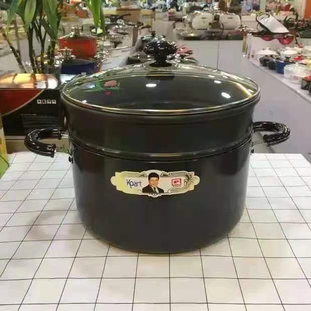 韩式钛钢炖蒸锅 煤气使用