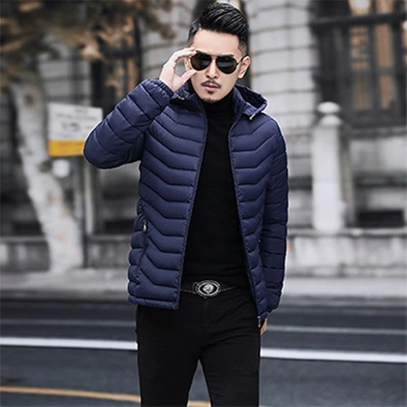 长袖标准短款棉衣棉服冬季连帽保暖立领落肩袖大码休闲秋冬轻便