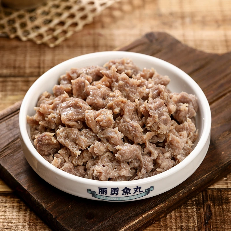 牛肉滑福州老字号美食长乐漳港丽勇店手工牛肉滑牛肉羹2100g顺丰