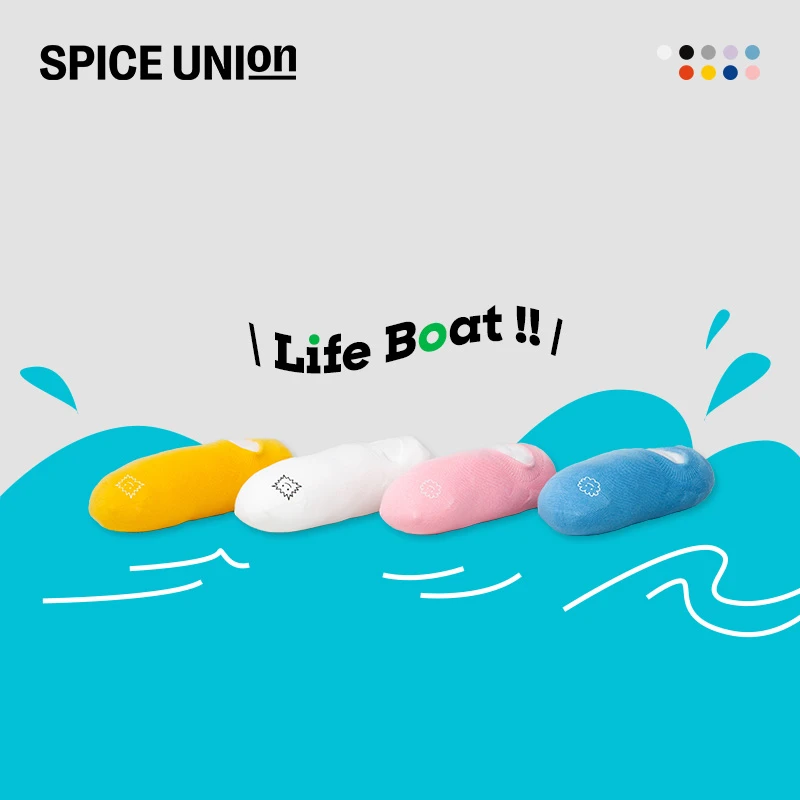 上森派系senpop救生船不掉跟防滑船袜棉男夏季袜子女浅口隐形袜