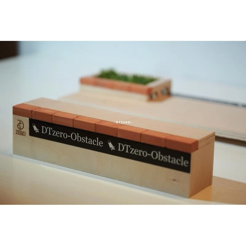 DTZERO专业手指滑板道具砖块BOX木质玩具
