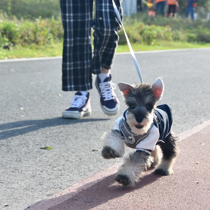 雪纳瑞狗狗衣服秋冬装帅气潮牌棒球衫泰迪比熊小型犬冬季宠物球服