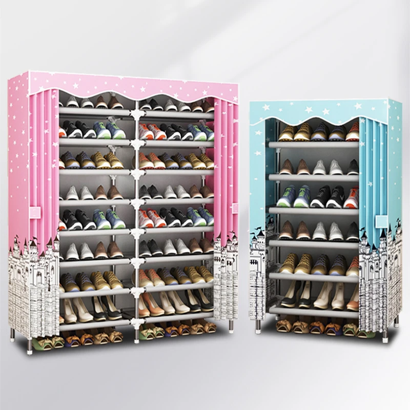 好美利简易鞋架防尘收纳鞋柜家用卧室多层鞋架宿舍经济型晾鞋架子