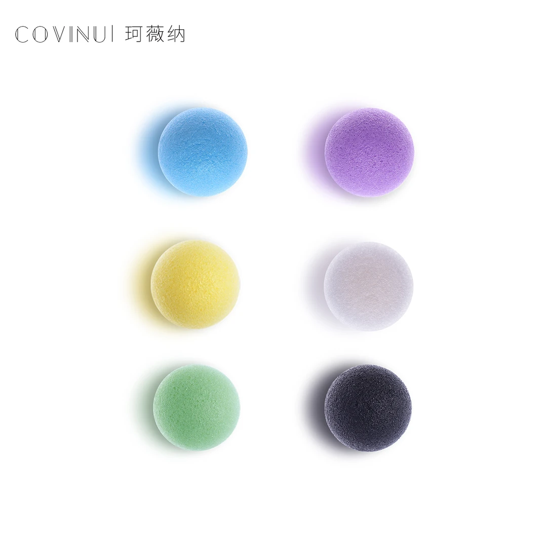 COVINU/珂薇纳魔芋植物精灵球 揉亮护肤婴儿孕妇洁面蒟蒻洗脸球
