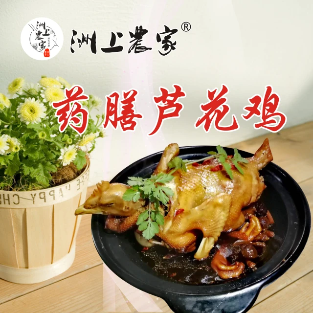 洲上农家洲上农家湖南南洞庭湖农家五谷杂粮散养新鲜土鸡现杀现发