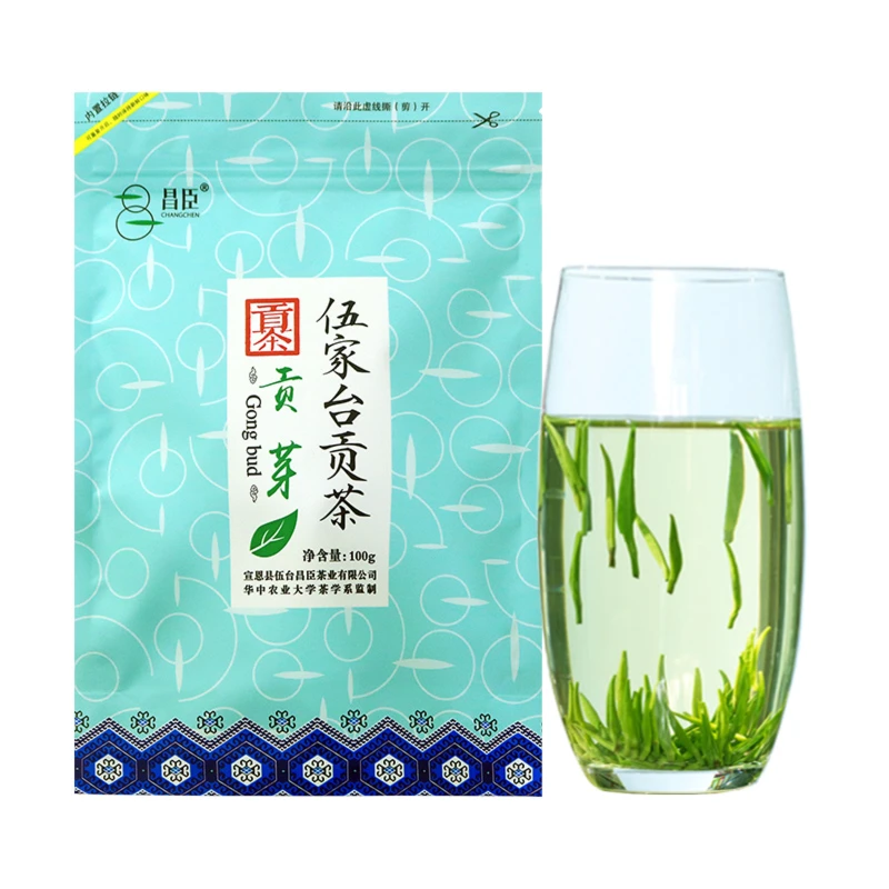 2025新茶现货明前采摘雀舌伍家台贡茶贡芽袋装100g/袋