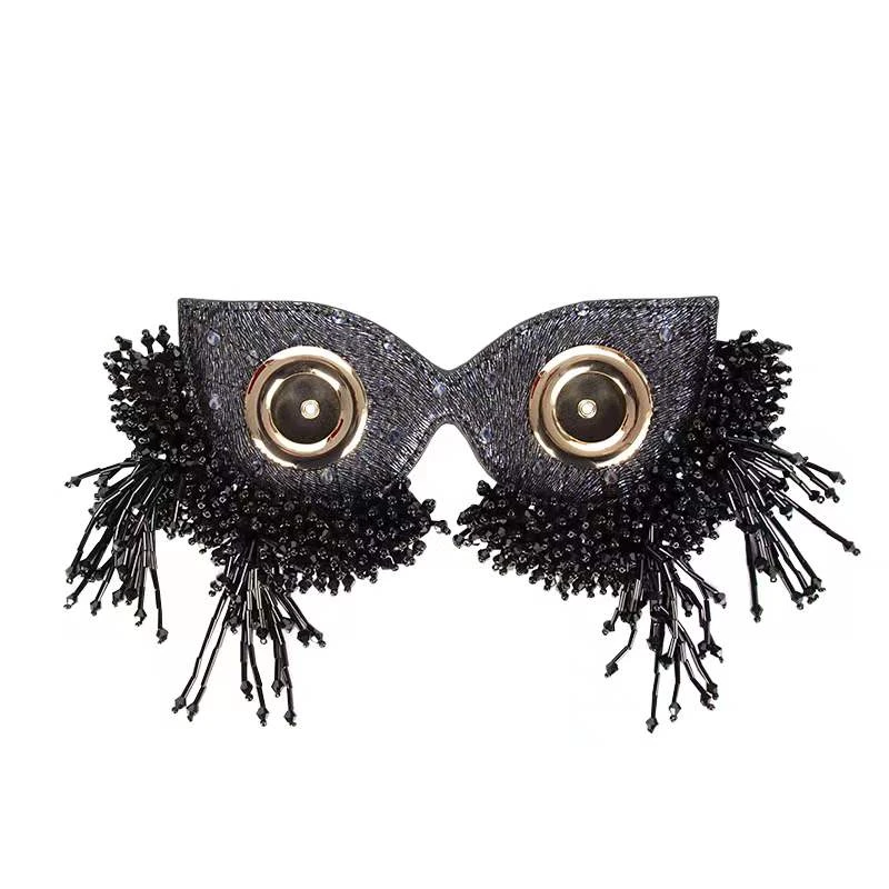 WANACCESSORY万蔻猫头鹰换脸包配饰面具眼睛黑女巫 白女巫