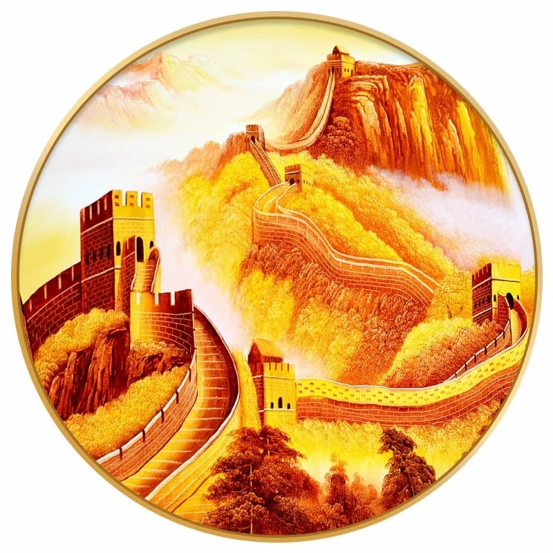 辉煌长城_大格满绣75✘75厘米19色（非成品）