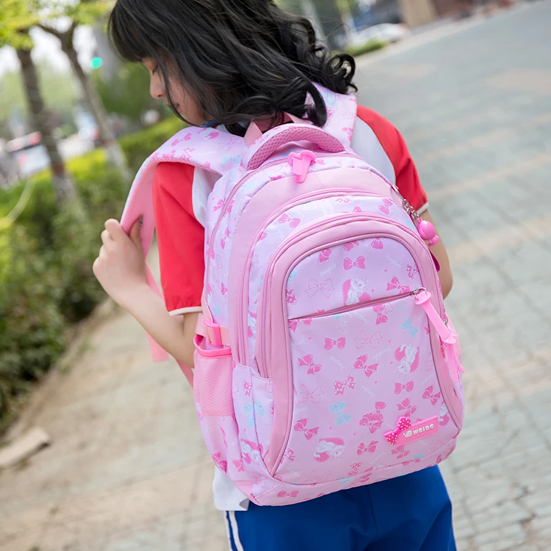 一二三四五六年级小学生书包女儿童书包公主双肩包韩版减压减负