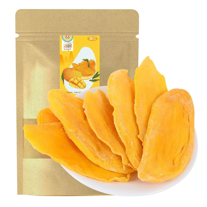 【丽江特产】滇园芒果干100克/袋 云南丽江特产芒果干零食小吃