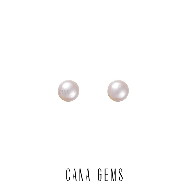 CANA GEMS/凯拿珠宝 AE02246小馒头珍珠耳钉